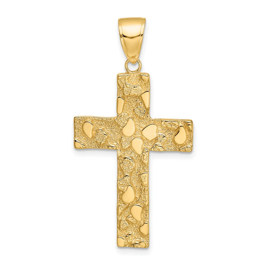 Gold Latin Cross Pendant