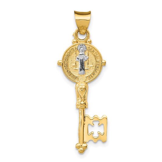 Gold St. Benedict Pendants