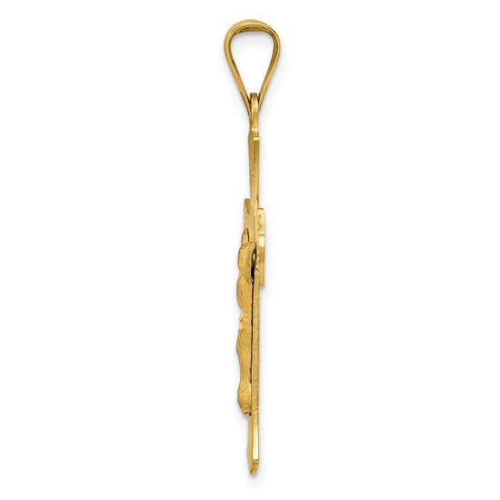 Gold Crucifix Pendant