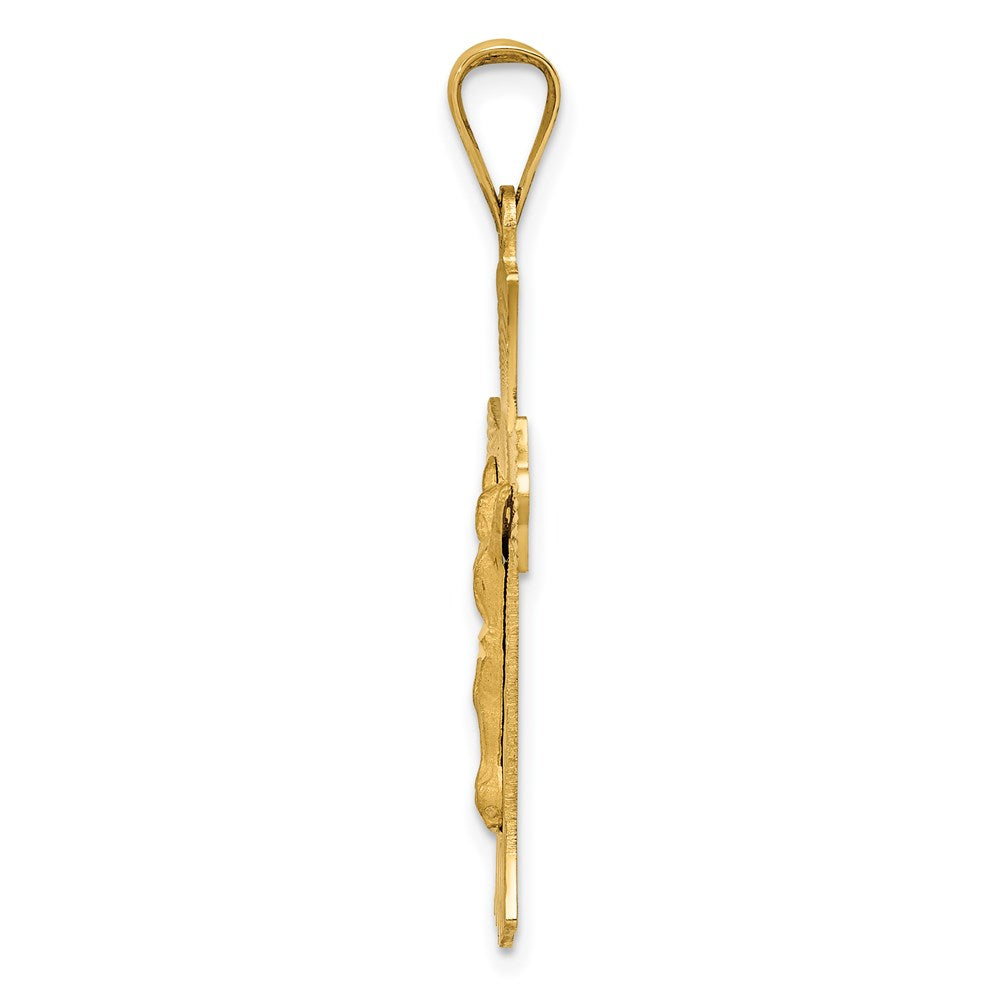 Gold Crucifix Pendant