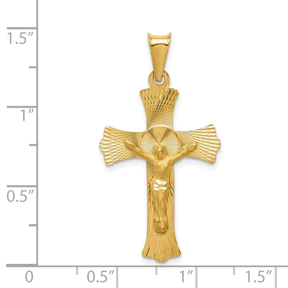 Gold Crucifix Pendant