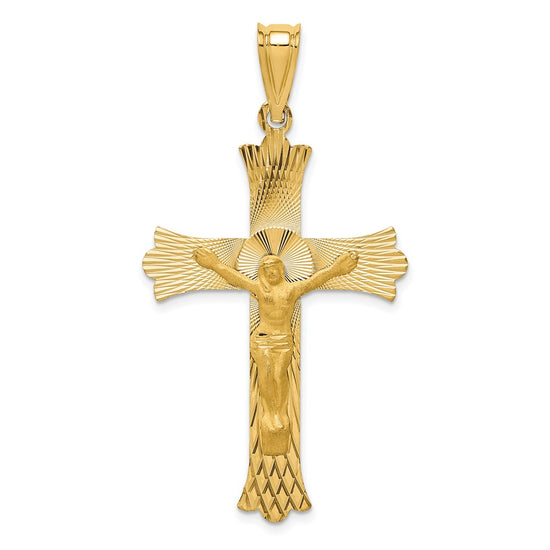 Gold Crucifix Pendant