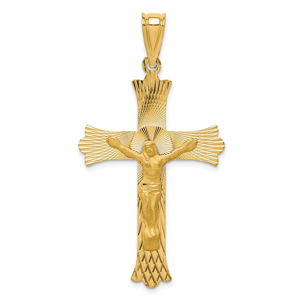 Gold Crucifix Pendant