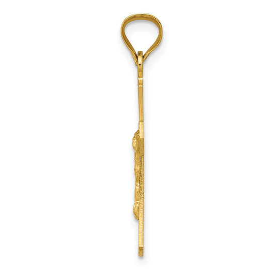 Gold Crucifix Pendant