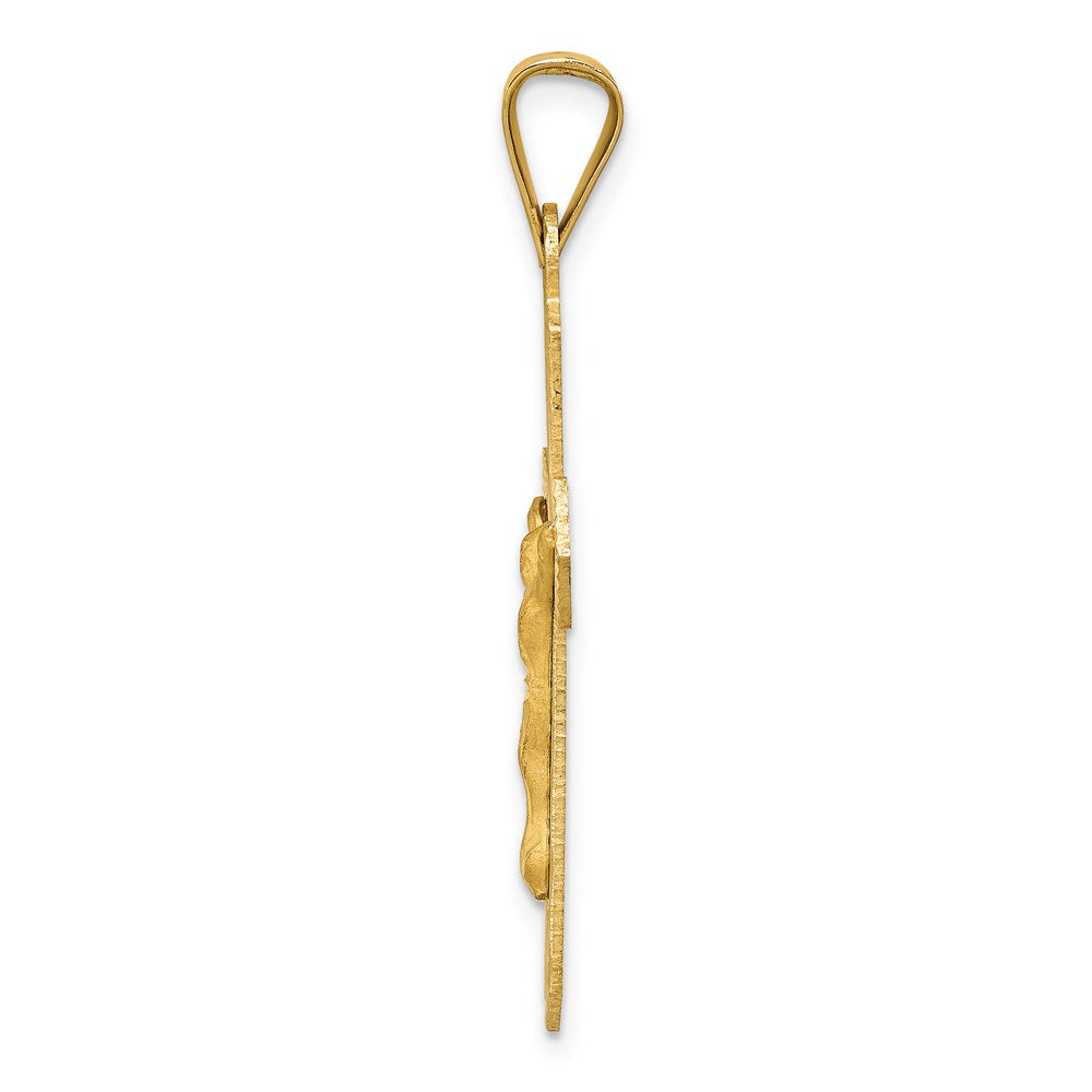 Gold Crucifix Pendant