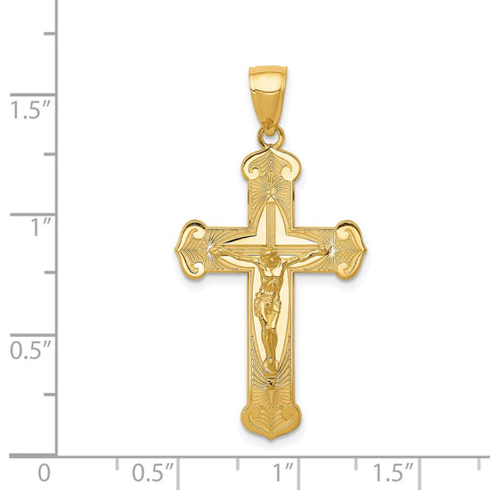 Gold Crucifix Pendant