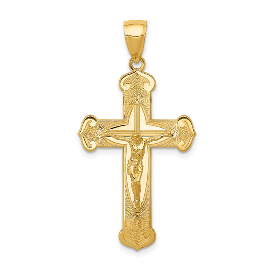 Gold Crucifix Pendant