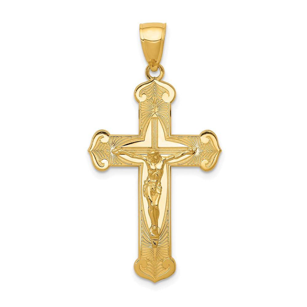 Gold Crucifix Pendant