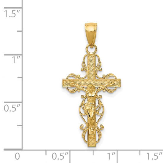 Gold Crucifix Pendants