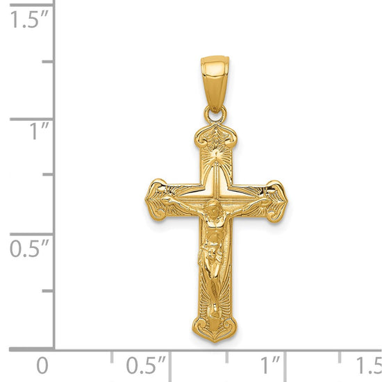 Gold Crucifix Pendant