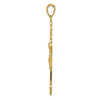 Gold INRI Crucifix Pendants