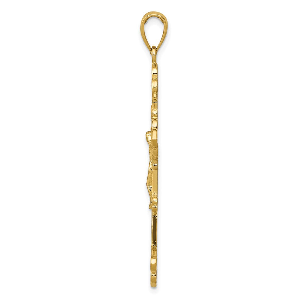Gold INRI Crucifix Pendants