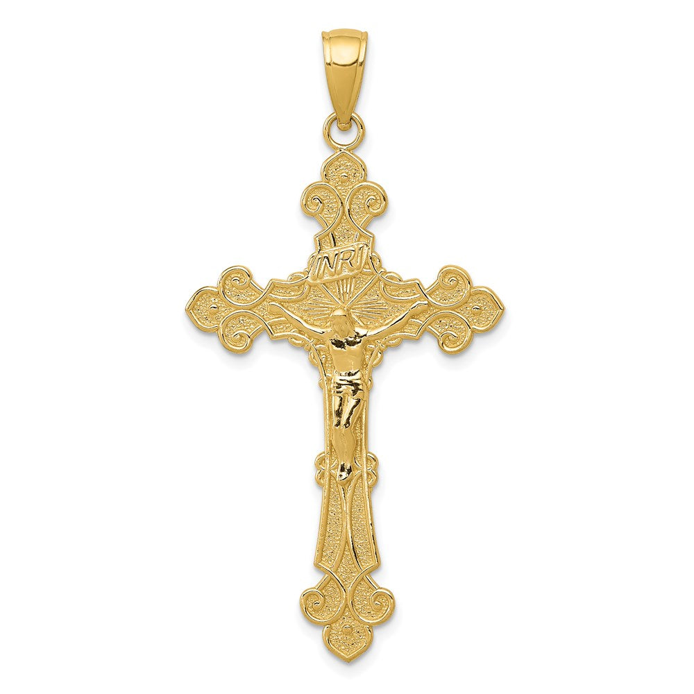 Gold INRI Crucifix Pendants