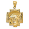 Gold Face of Jesus Pendants