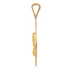 Gold Jesus Oval Pendants