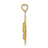 Gold Jesus Oval Pendants