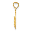 Gold Oval Corpus Pendants