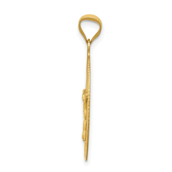 Gold Oval Corpus Pendants