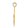 Gold Oval Corpus Pendants