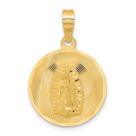 Gold Our Lady of Guadalupe Pendants