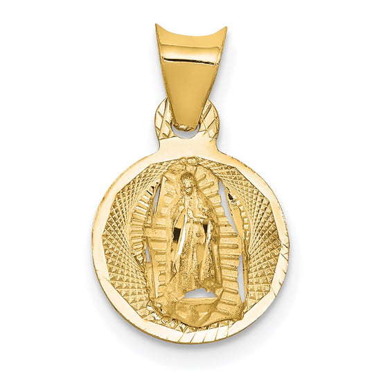 Gold Our Lady of Guadalupe Pendants