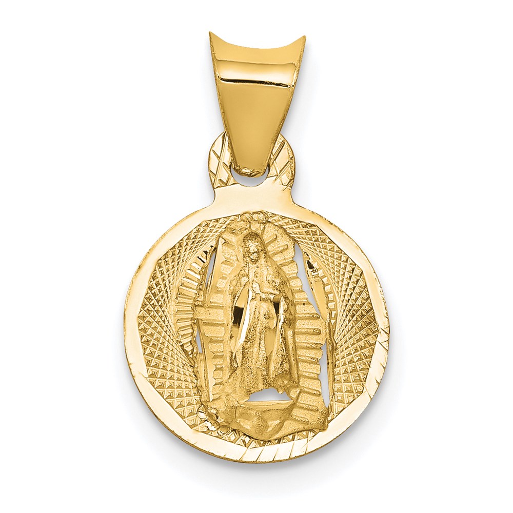 Gold Our Lady of Guadalupe Pendants