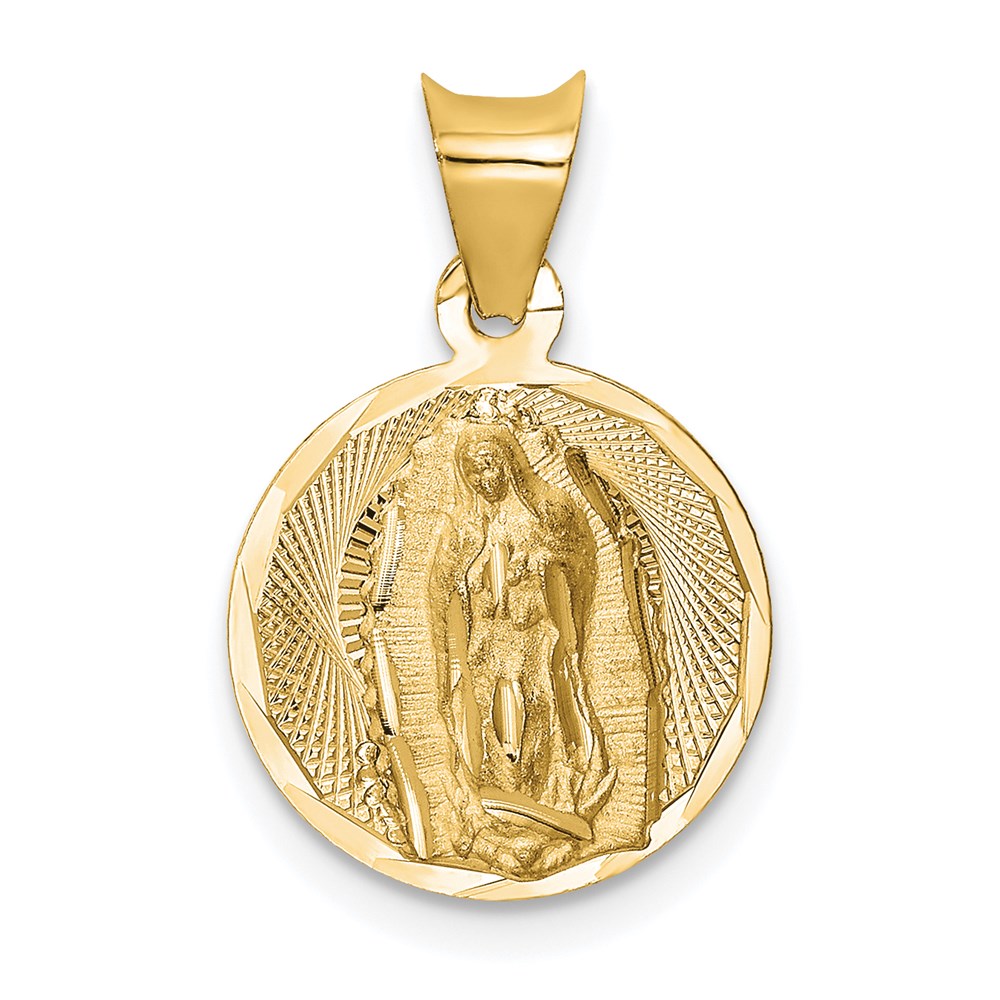 Gold Our Lady of Guadalupe Pendants