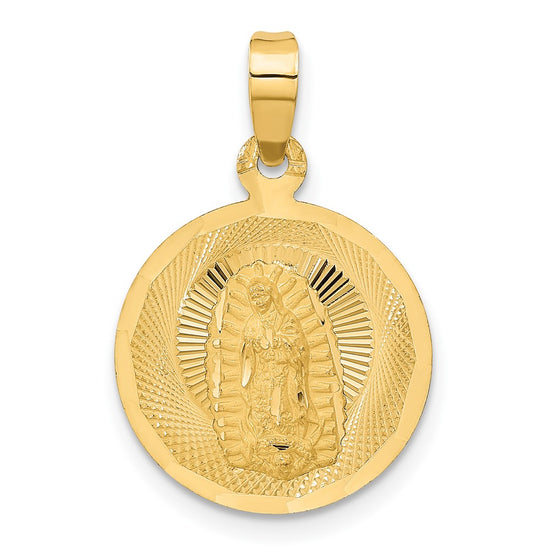 Gold Our Lady of Guadalupe Pendants