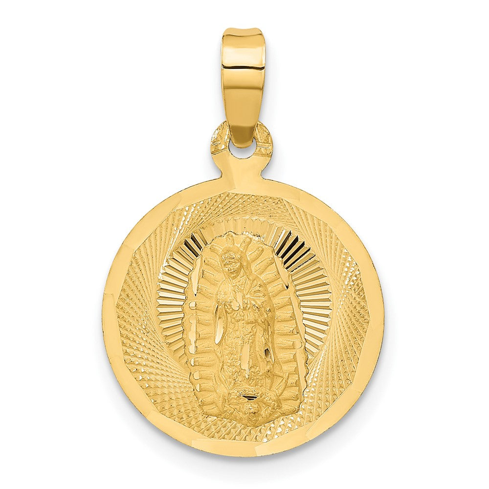 Gold Our Lady of Guadalupe Pendants
