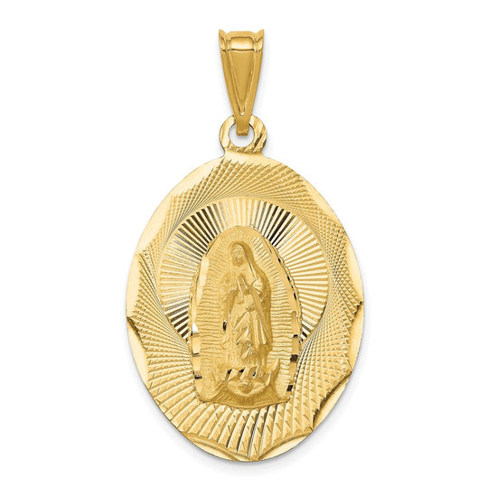 Gold Our Lady of Guadalupe Pendants