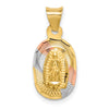 Gold Our Lady of Guadalupe Pendants