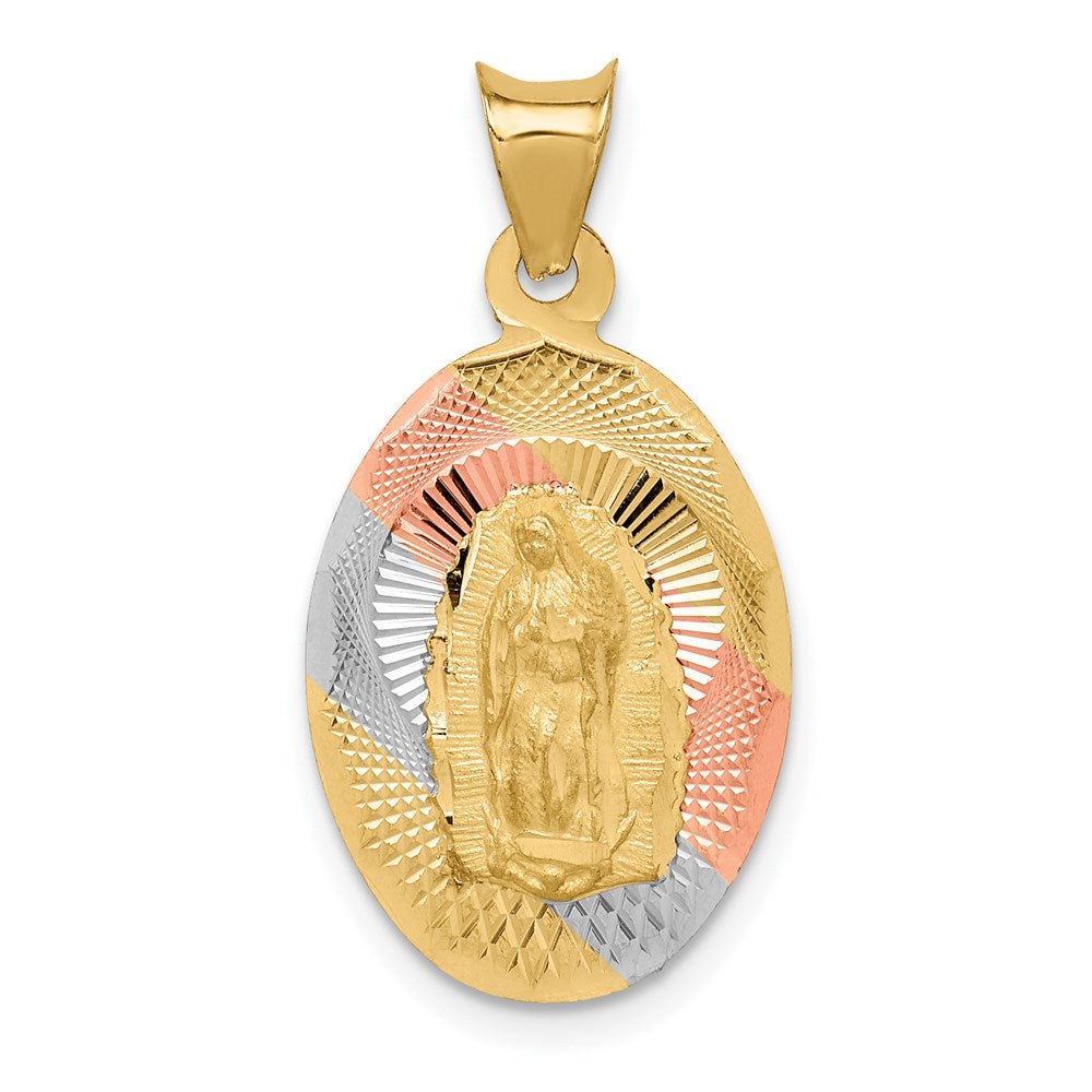 Gold Our Lady of Guadalupe Pendants