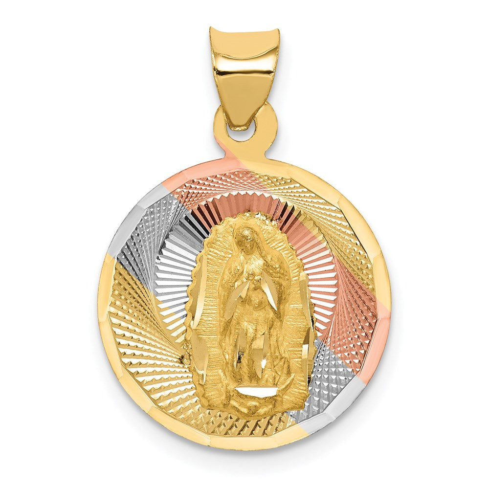 Gold Our Lady of Guadalupe Pendants