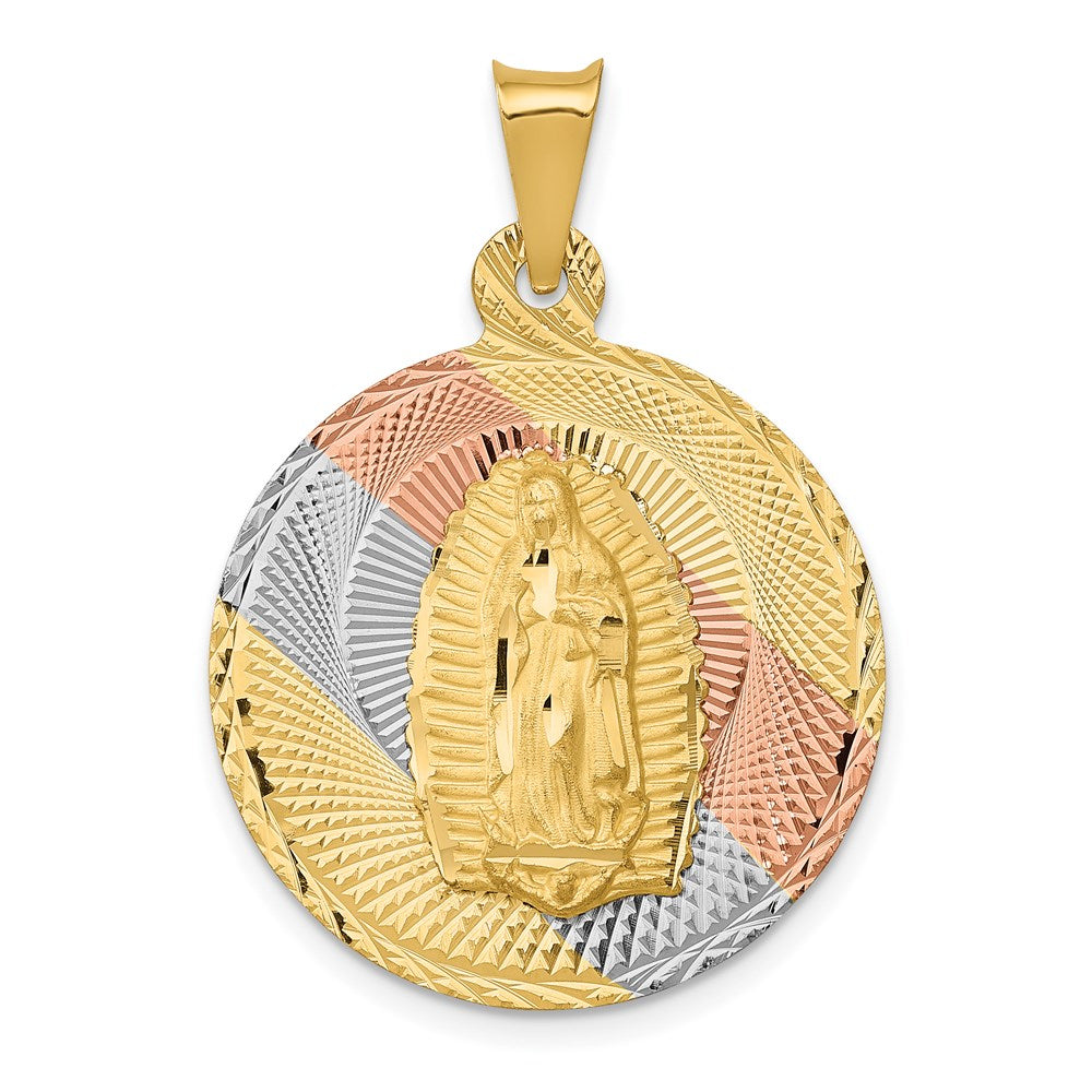 Gold Our Lady of Guadalupe Pendants