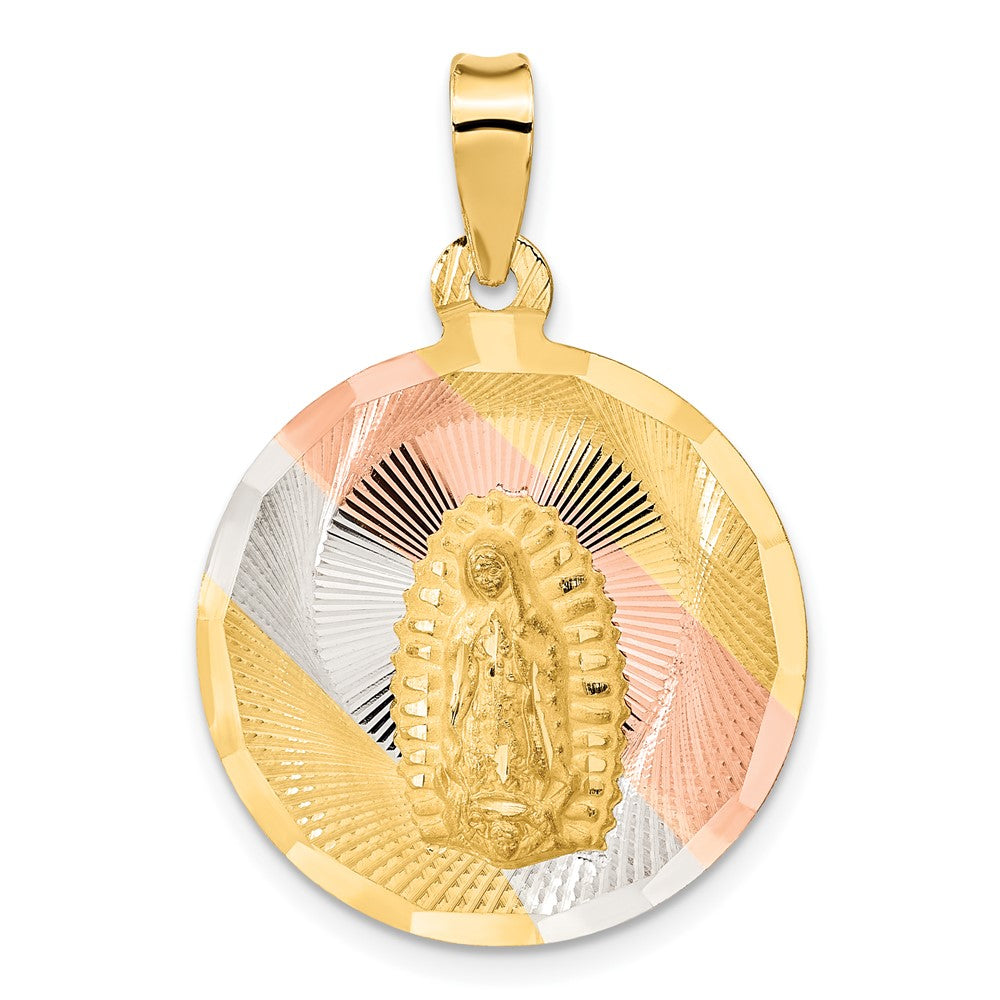 Gold Our Lady of Guadalupe Pendants