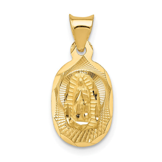 Gold Our Lady of Guadalupe Pendants