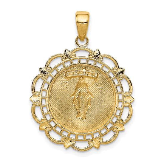 Gold Meraculous Medal Pendants
