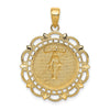 Gold Meraculous Medal Pendants