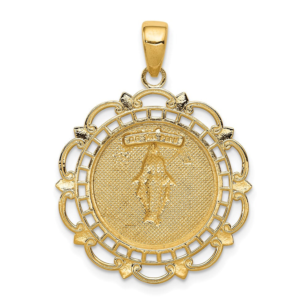 Gold Meraculous Medal Pendants