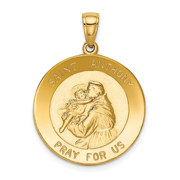 Gold St. Anthony Pendants