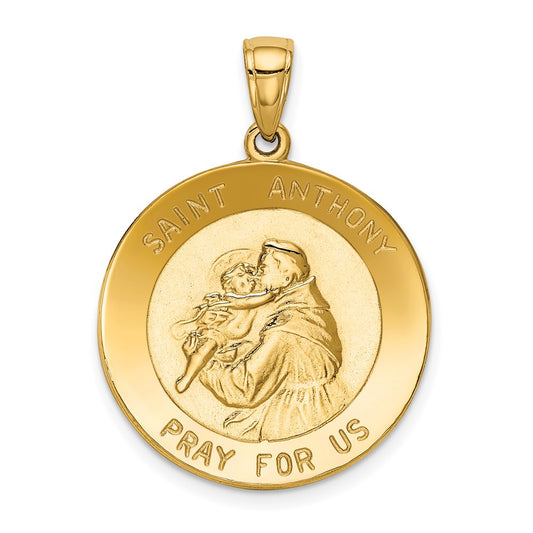 Gold St. Anthony Pendants