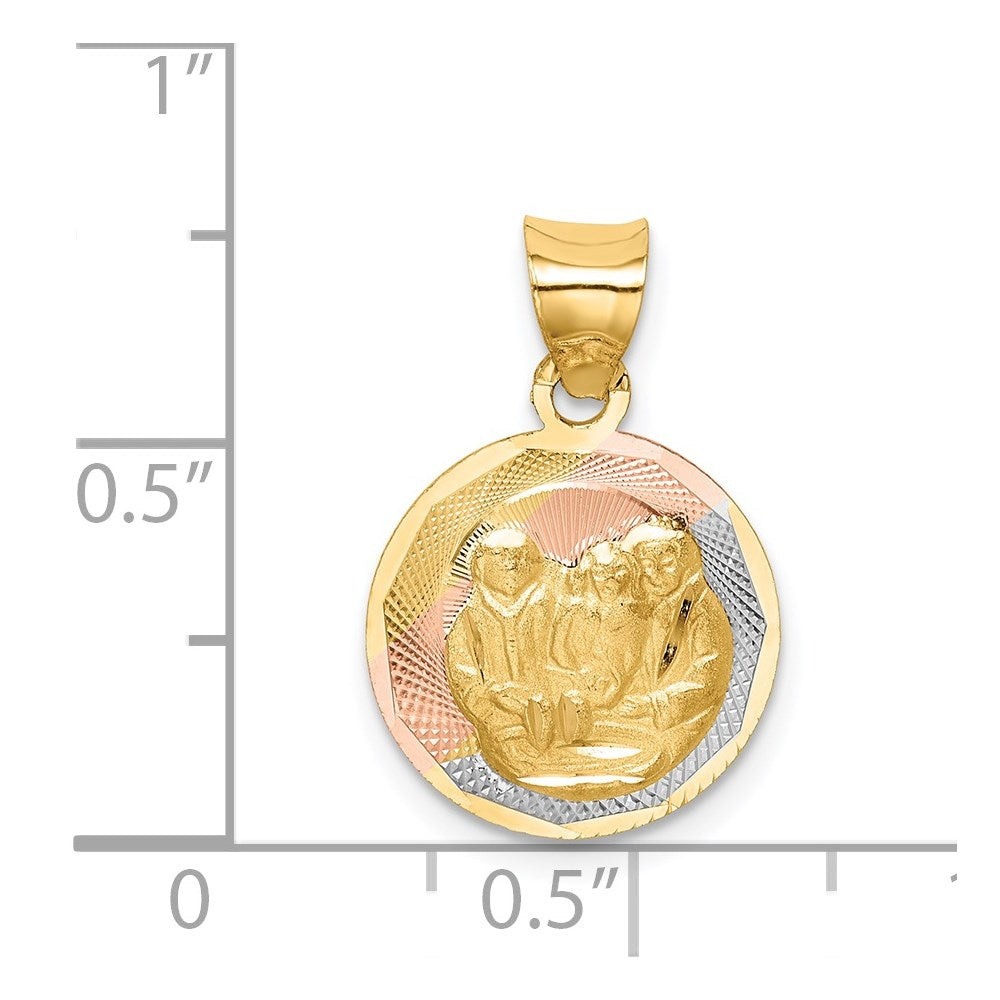 Gold Baptism Pendants