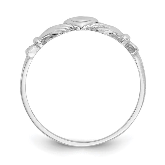 Gold Polished Claddagh Rings
