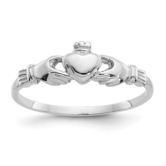Gold Polished Claddagh Rings