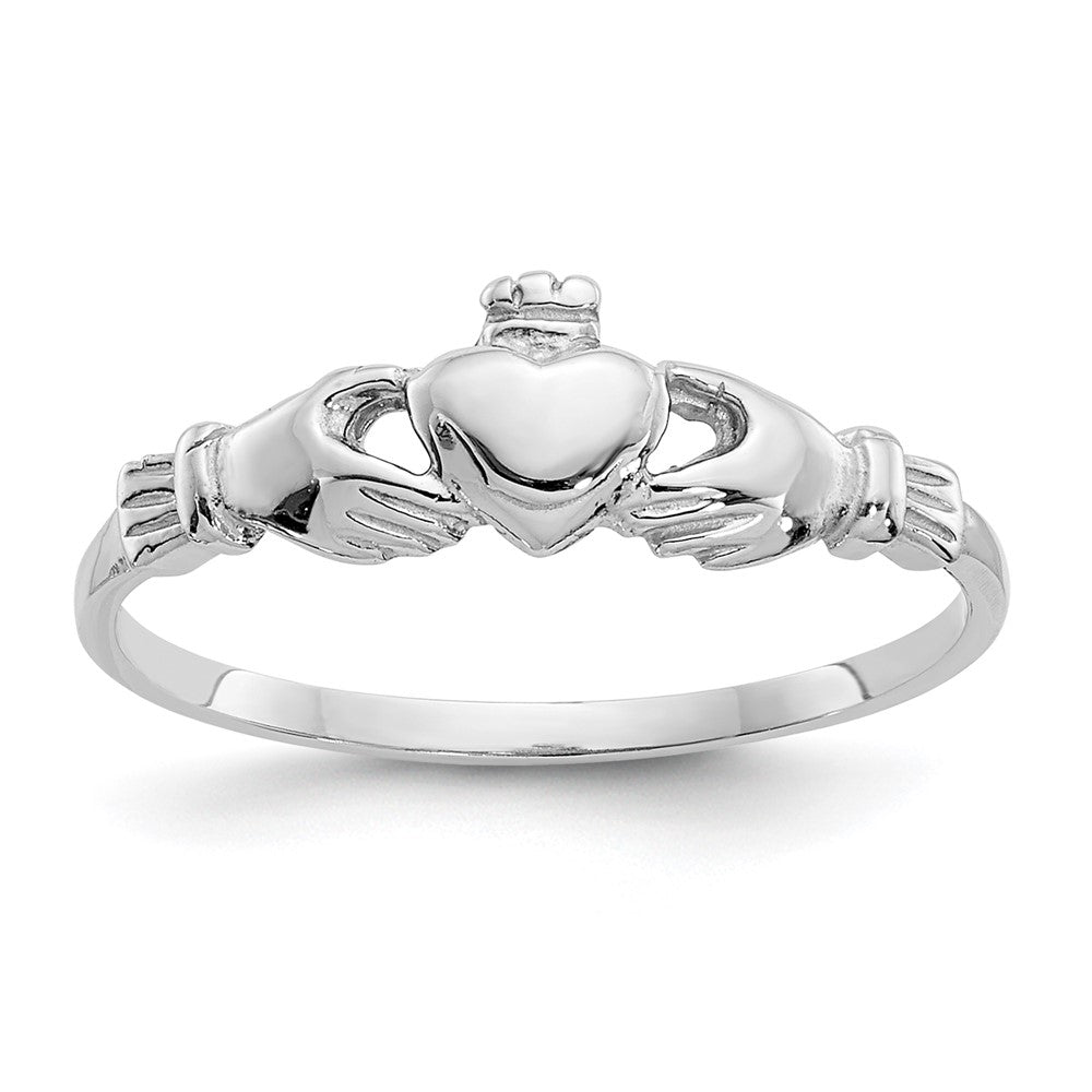 Gold Polished Claddagh Rings
