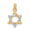 Gold Star of David Pendants