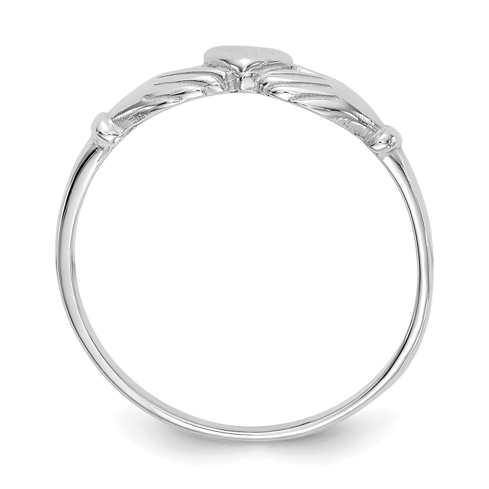 Gold Polished Claddagh Rings