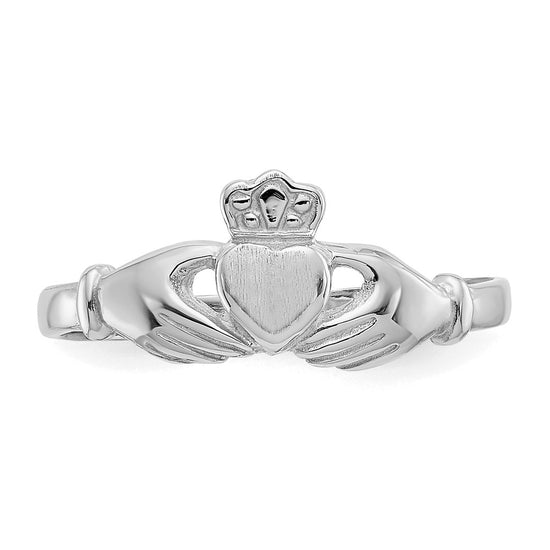 Gold Polished Claddagh Rings