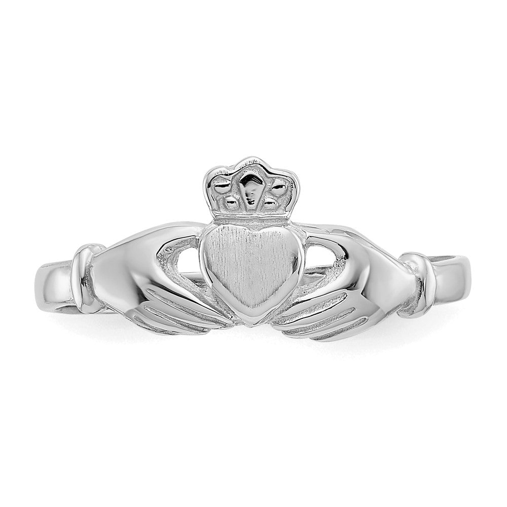 Gold Polished Claddagh Rings