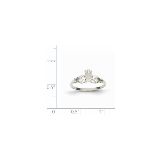 Gold Polished Claddagh Rings